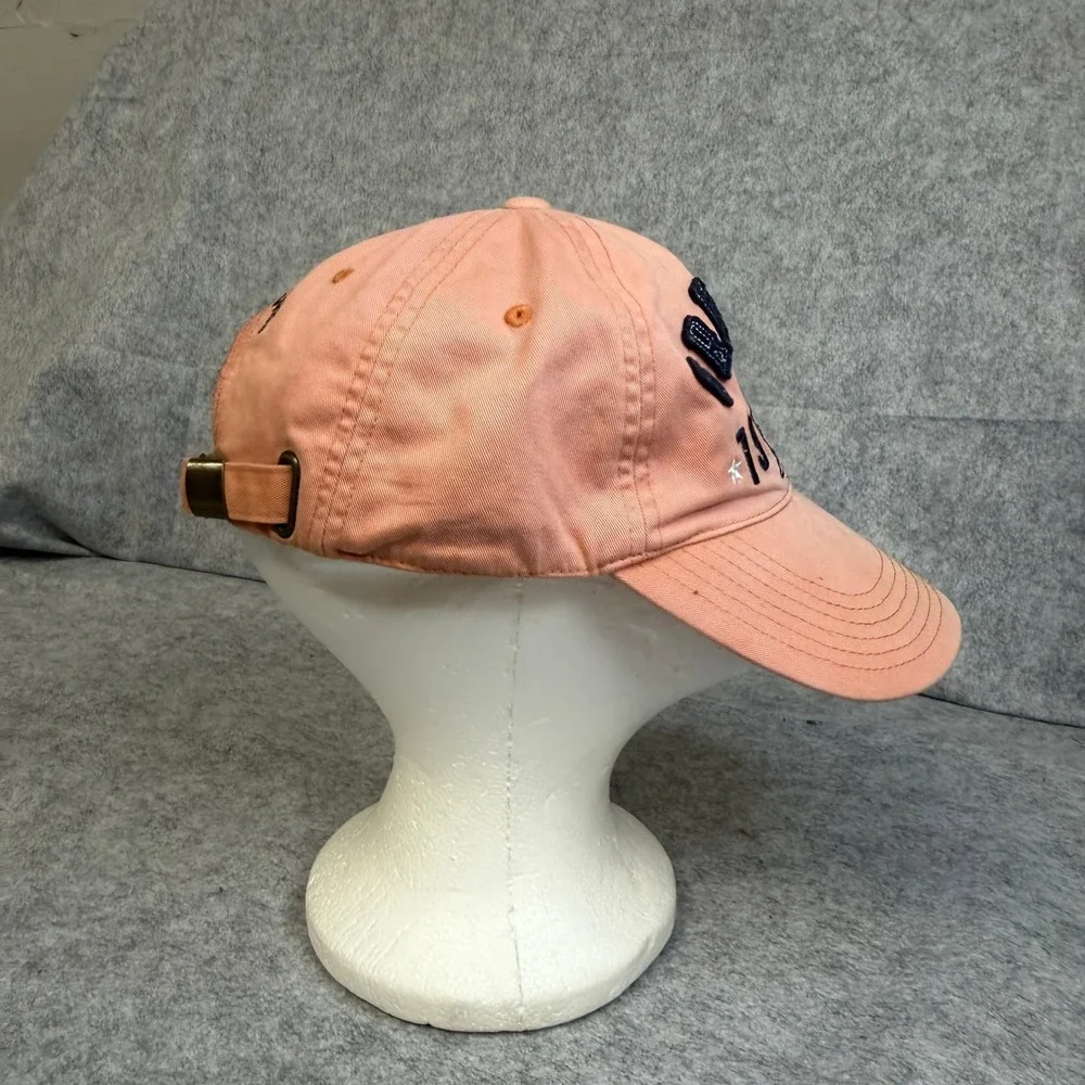 Vintage Walt Disney World Grumpy Snow White 1937 Salmon Pink Cotton Dad Hat Adlt